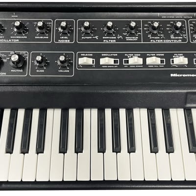 Moog Model 2090 Micromoog Synthesizer Mid 1970s - Plastic