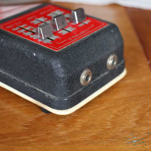 Vintage JEN Jumbo Fuzz 1973-1975 Red/Silver Original Big Muff Pi Circuit Rare TONE! image 4