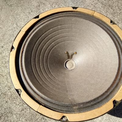 Vintage 1960 Jensen P10R - 10 Inch Alnico Speaker - Champagne | Reverb