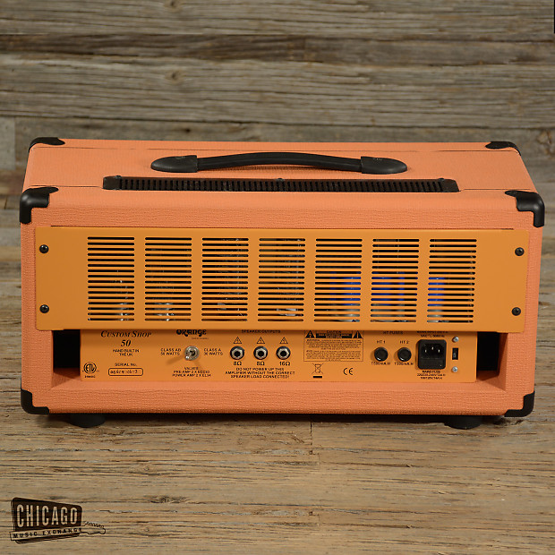 Orange Custom Shop 50 Head USED
