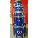 ddrum D1 Junior Complete Drum Set w/Cymbals - Police Blue