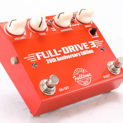 Fulltone Full-Drive 3 20th Anniversary Edition Overdrive Effects