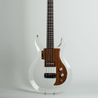 Ampeg  Dan Armstrong Solid Body Electric Bass Guitar (1969), ser. #D215A, black tolex hard shell case. image 1