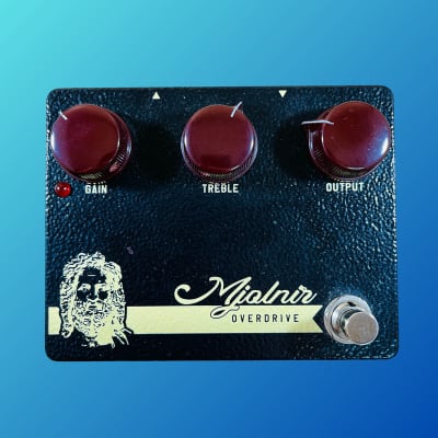 Reverb.com listing, price, conditions, and images for mythos-pedals-wildwood-edition-mjolnir-overdrive