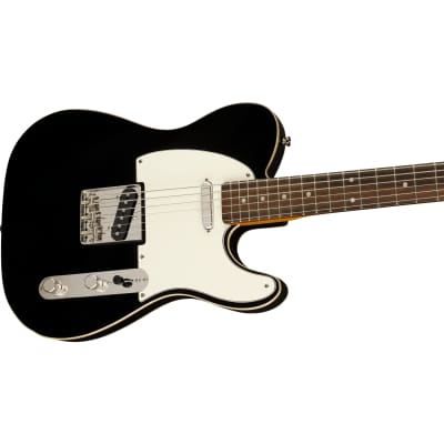 Squier Classic Vibe Baritone Custom Telecaster Black - Electric Guitar image 4