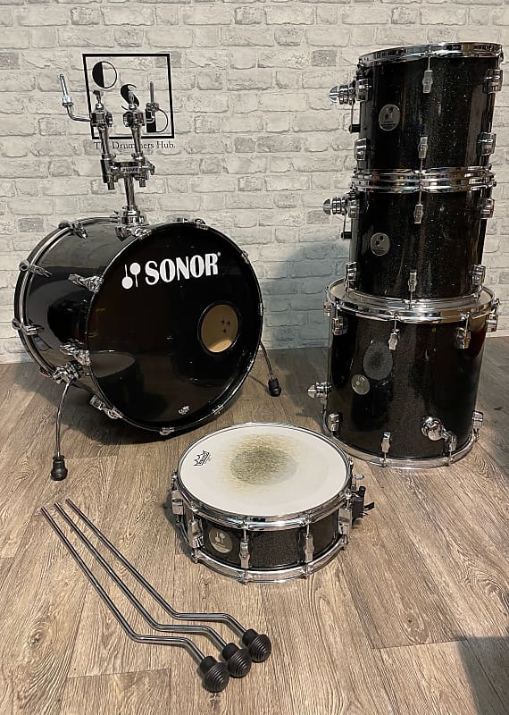 Sonor Force 3005 mit HiHat + cheapest 2 Becken Sabian