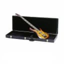 Guardian CG-020-B Hardshell Case for Electric BASS Guitar - Black with Gold Hardware CG-020