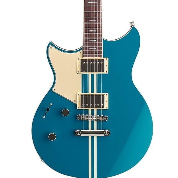 Yamaha Revstar Standard RSS20L Left-Handed Electric Guitar (with Gig Bag), Swift Blue image 1