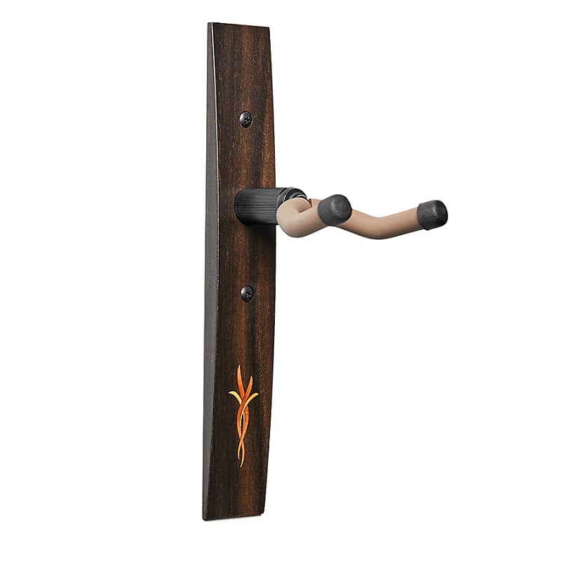 Taylor Guitar Hanger, Ebony, Bouquet, Myrtlewood/Boxwood Inlay