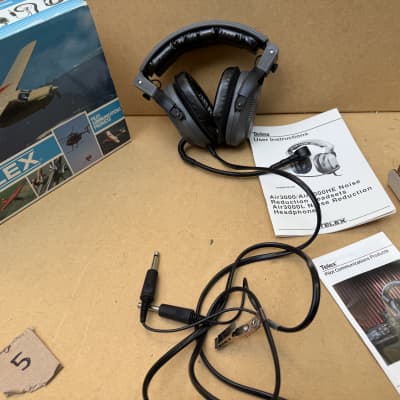 Telex Aviation noise reduction headset headphones microphone set / pilot image 9