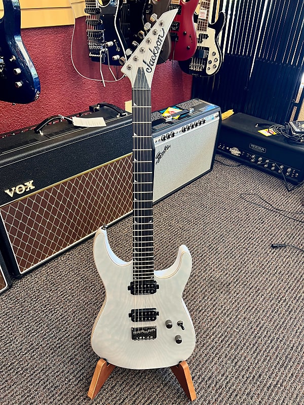 Jackson PRO SERIES SOLOIST™ SL2A MAH HT 2022 Unicorn White