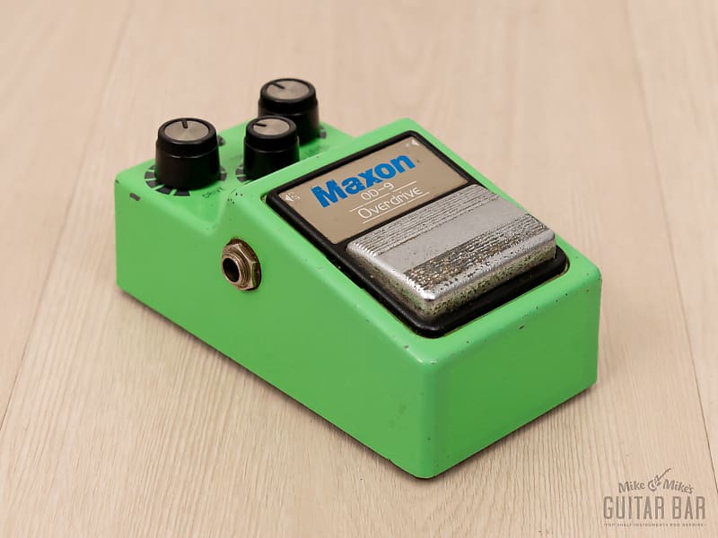 Maxon OD-9 ヴィンテージ 1983 Maxon OD-9 Overdrive Vintage Tube Screamer Guitar