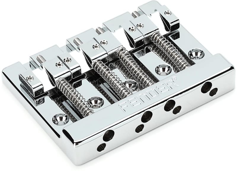 Fender HiMass 4string Bass Bridge Chrome with Brass Reverb