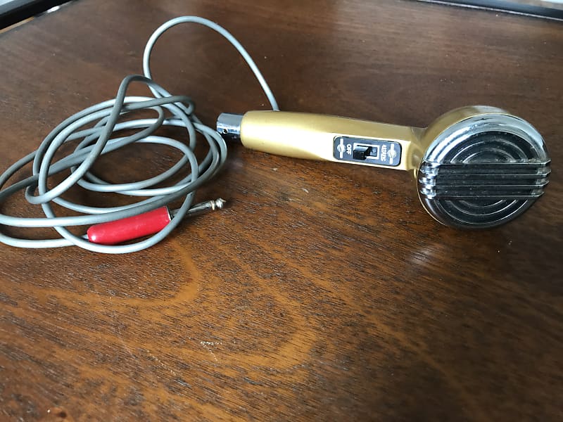 Astatic 200 - S Crystal Bullet Microphone for Blues Harp 1954 | Reverb