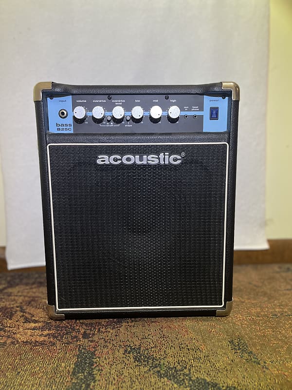 Acoustic B25C Bass Combo Amp early 2020s - Black image 1