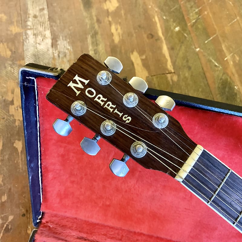 Morris WS-30E acoustic guitar c 1970's Rosewood original