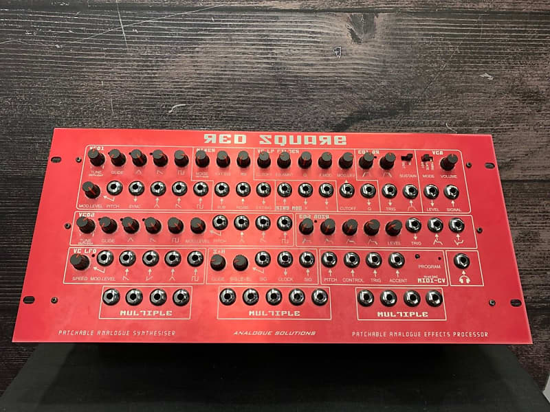 Analogue Solutions Red Square Synthesizer (San Antonio, TX) image 1