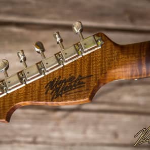 Mario Guitars S Brazilian Rosewood over AAA Flamed & Roasted Maple neck! image 4