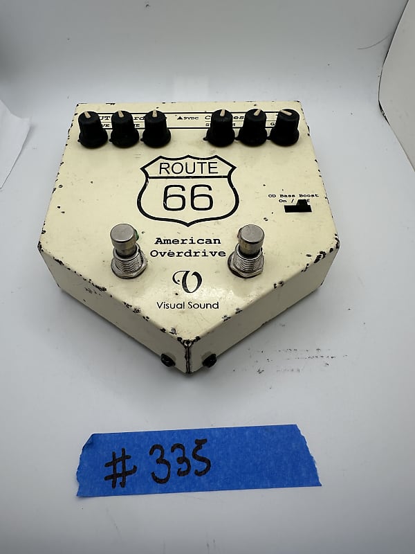 Visual SoundsRoute 66 オーバードライブ・コンプレッサー Visual Sound Route 66 Overdrive Compressor Pedal | Reverb