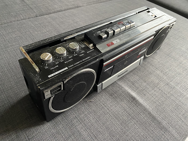 Panasonic F2 stereo cassette tape deck player | Reverb