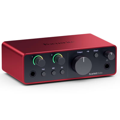 Focusrite Scarlett Solo V4 USB Audio Interface image 4