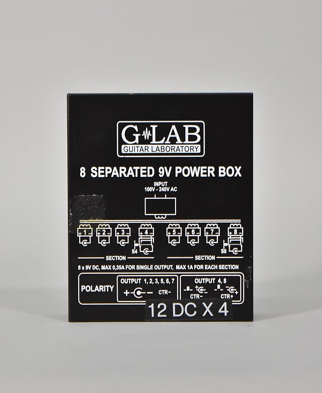 G-Lab 8 Separated 9V Power Box | Reverb