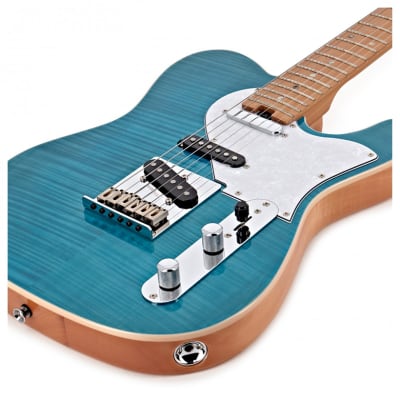 Aria Pro II Nashville MK-II 615 Turquoise Telecaster With Roasted Maple Neck *NEW* for sale