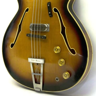 Framus Star Bass (Bill Wyman)  ca. 1966 Sunburst image 3