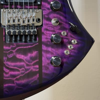 B.C. Rich Custom Shop Mockingbird SL 2025 - Purple Burst image 10