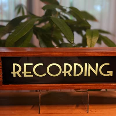 18" Studio Warning Sign - "Recording" image 3