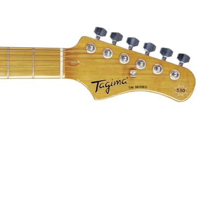 Tagima TG-530 Black w/Tortoise Pickguard, Exc. Strat Style Guitar, Support Small Biz! image 6