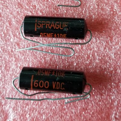 Astron Capacitors 1950-1960's Brown Yellow Mustard | Reverb