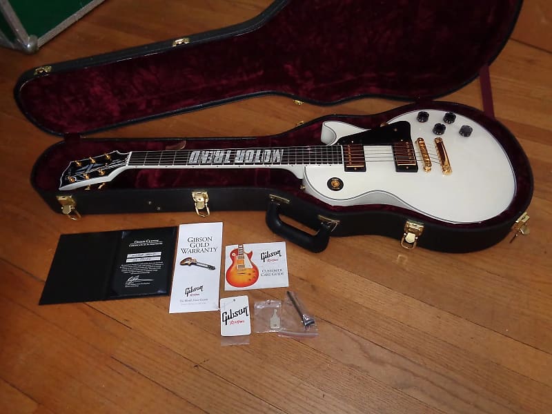 Gibson Custom Shop Gibson Les Paul Custom 2008 - White image 1