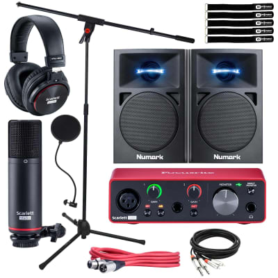 Focusrite Scarlett Solo Home Studio Recording Kit (3rd