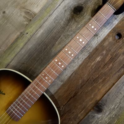 Hofner Model 450 Archtop Acoustic Refretted + Light Restoration - late 1950's with Hard Case image 16