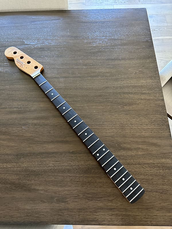 Fender Tele Bass Neck Reverse Headstock Reverb