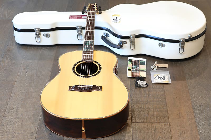 MINTY! 1999 McCollum Grand Auditorium Natural Italian Spruce Top Cocobolo Back & Sides! + Calton Case image 1