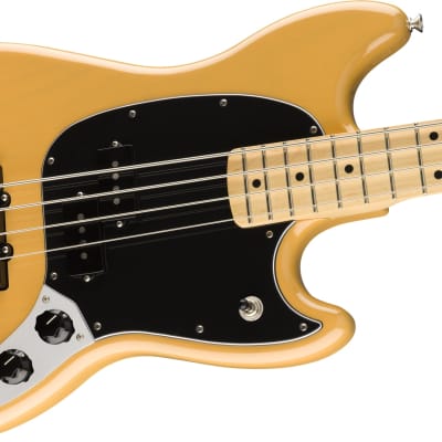 Fender Limited Edition Player Mustang Bass PJ Butterscotch Blonde image 3