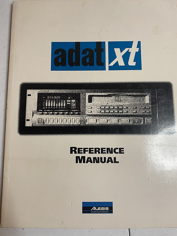 Alesis ADATXT20 owners manual Reverb