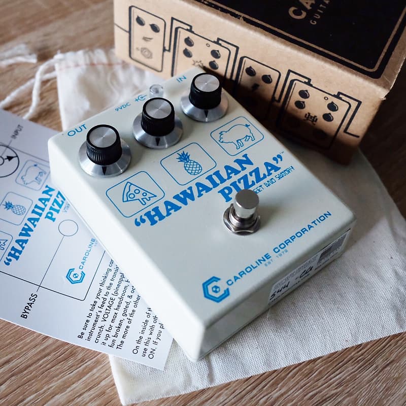 Caroline Guitar Company Hawaiian Pizza Fuzz | Reverb Caroline Guitar Company Hawaiian Pizza Fuzz | Reverb