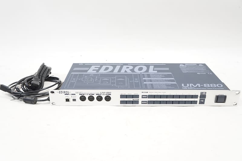EDIROL UM-880 usb midi interface 【完動品】 2025年最新】UM-880 EDIROLの人気アイテム - メルカリ