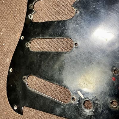 Fender Pickguard black 1979 image 3