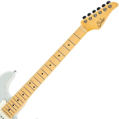 Suhr Guitars JE-Line Classic S Ash HSS (Trans Sonic Blue/Maple) [Special price] image 6