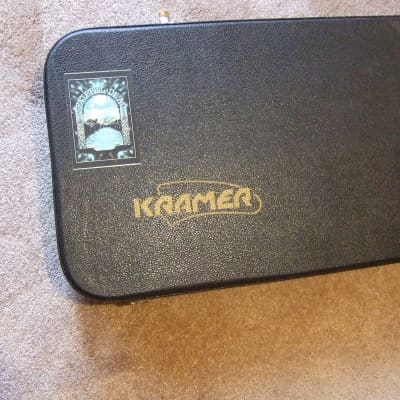 Kramer Focus 3000 1985-86 Cream Finish Original Floyd Rose Kramer Hard Shell Case Made In Japan image 14