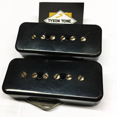 Lindy Fralin Soapbar P90 Pickups Set Black | Reverb Lindy Fralin Soapbar P90 Pickups Set Black | Reverb