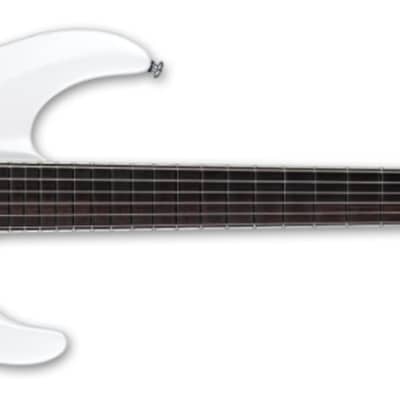 ESP LTD Horizon Custom '87 Electric Guitar, Macassar Ebony Fingerboard, Pearl White image 2