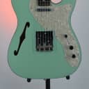 FSR Two-Tone Telecaster Thinline Electric Guitar Sea Foam Green Serial #US19095724 6.15lbs