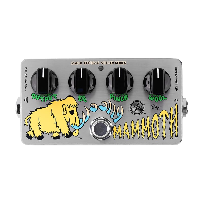 ZVEX Woolly Mammoth Vexter Series Fuzz Effects Pedal