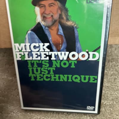 Mick Fleetwood It's Not Just Technique Hot Licks Instructional Lessons Music DVD for sale