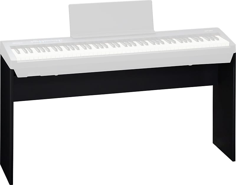Roland KSC-70-BK FP-30X-BK Digital Piano Stand, Black image 1